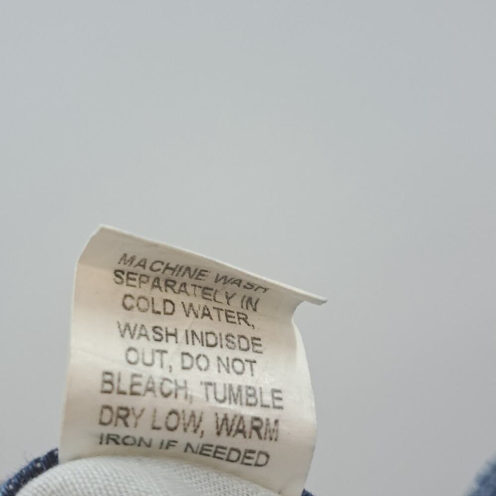 Show Me Your Mumu Brooklyn Jeans 26 High Waist‎ Distressed Fray Hem Harbor Blue - Picture 9 of 10